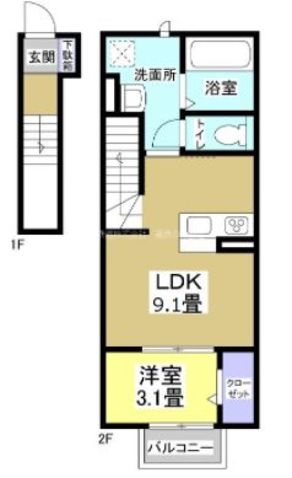 【新築】出来立てホヤホヤの間取り図