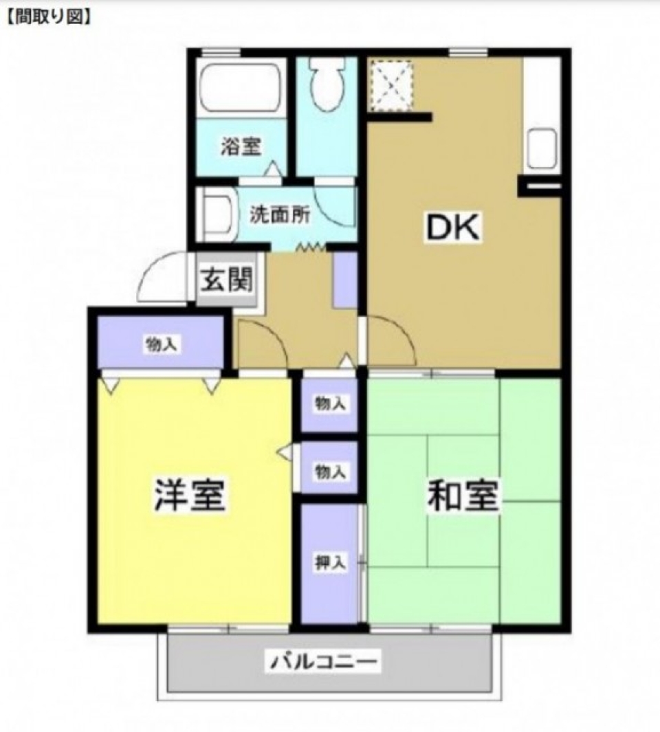 ＼お庭付きで求めてたのはこのレベル！／の間取り図