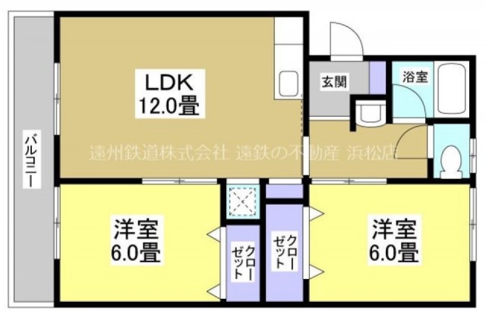 新婚生活始めました。の間取り図