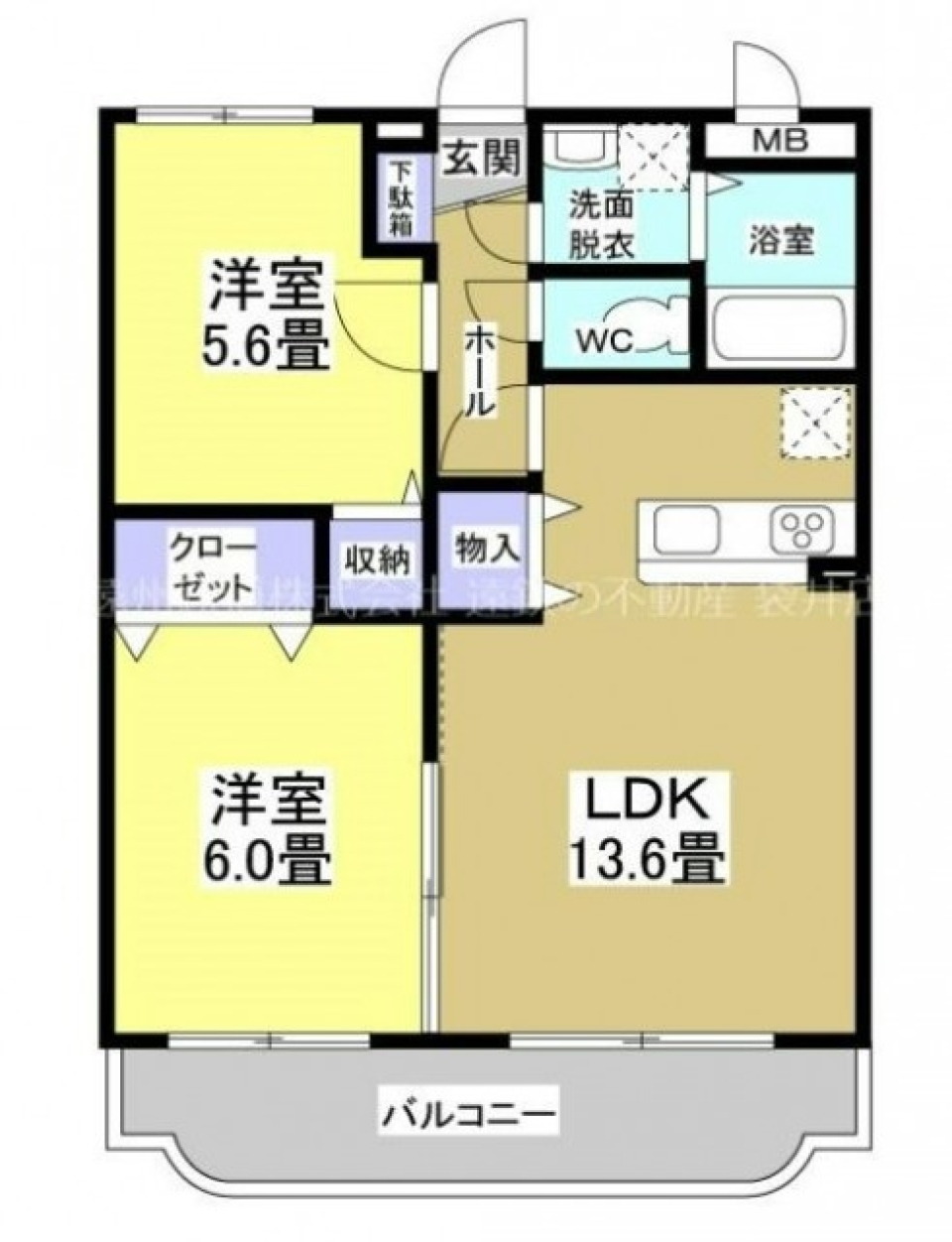 木のぬくもりと緑のある暮らしの間取り図