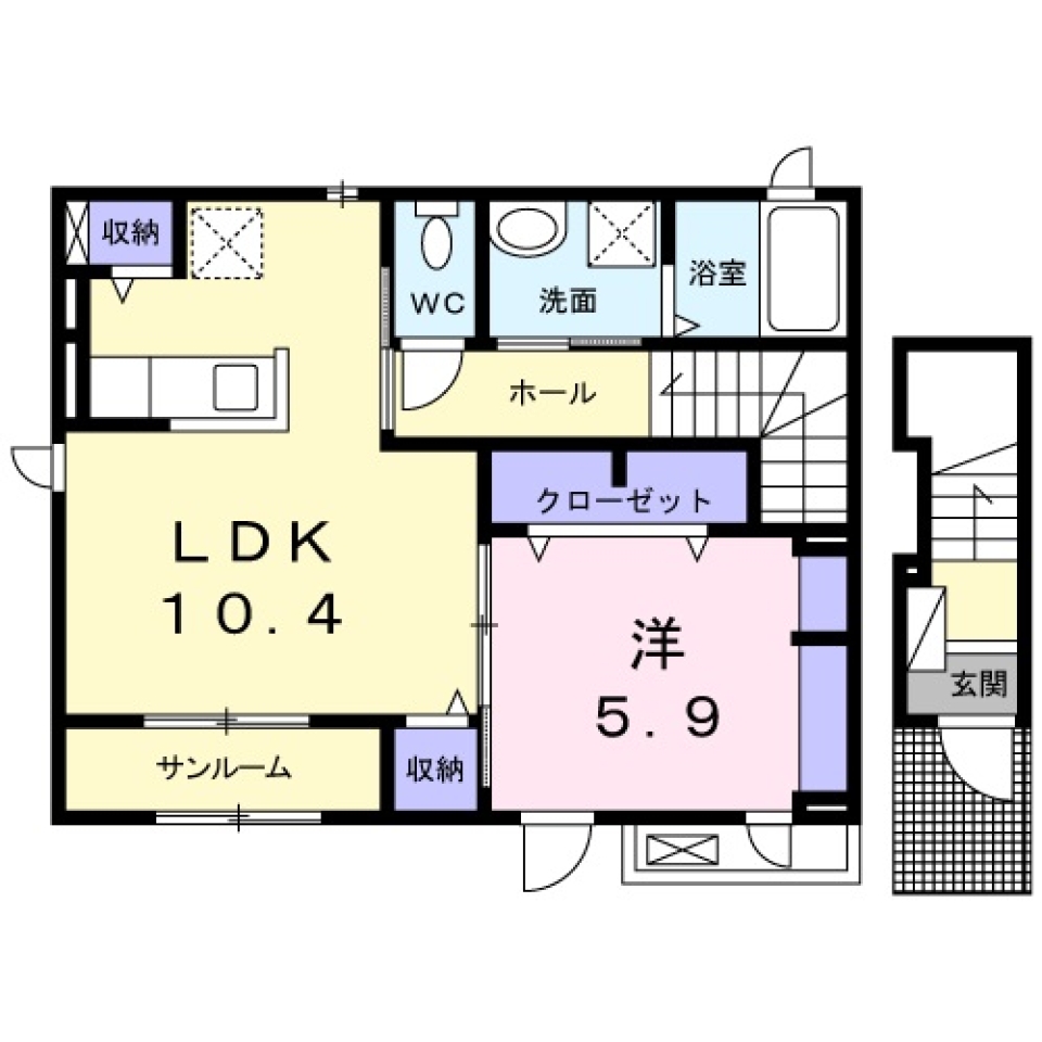 【新築】浜松駅近の新築をお探しなら...Big。の間取り図