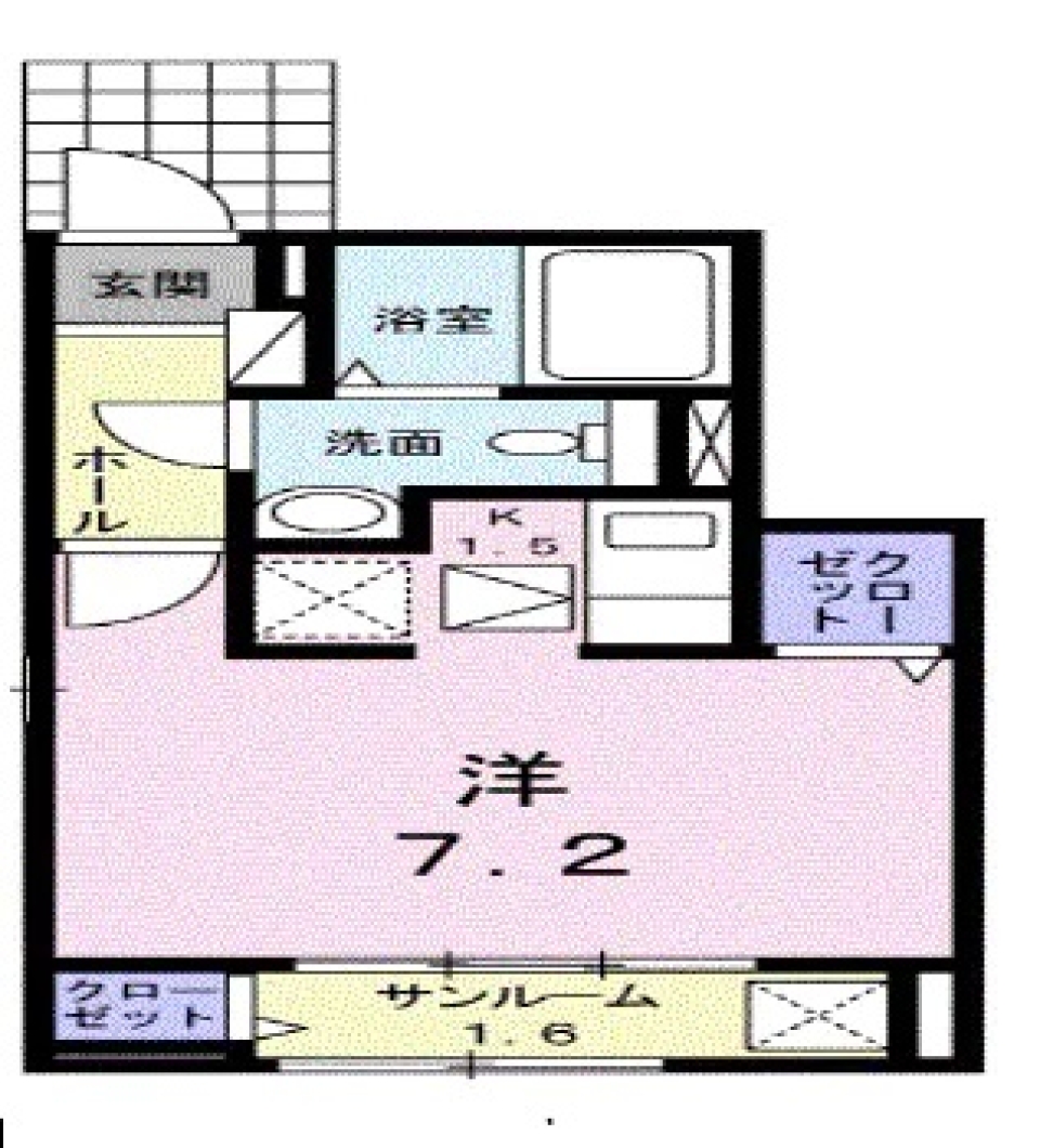 平成最後の新年は新居にて.1Fの間取り図