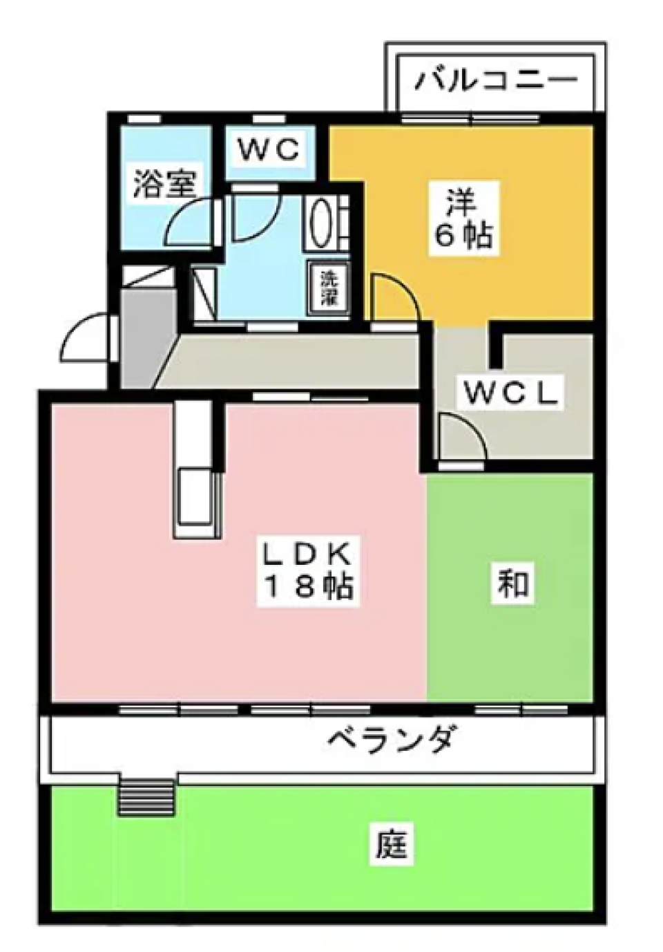 我、地主気分。の間取り図