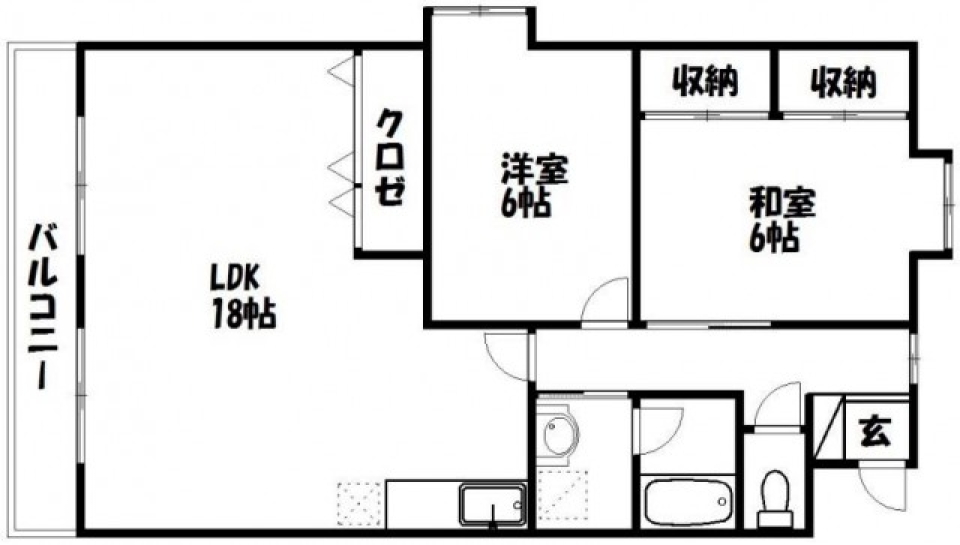 地平線の見える場所。の間取り図