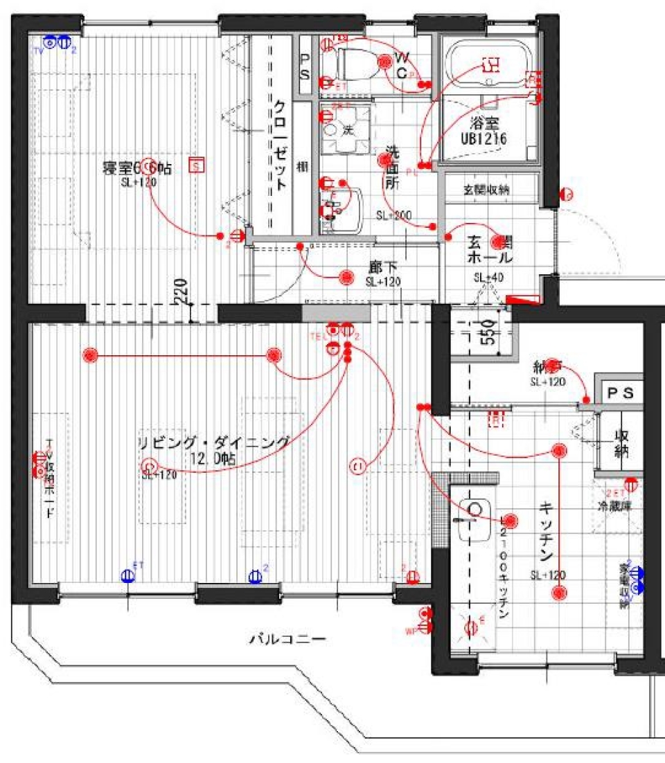 ひだまりスポットの間取り図