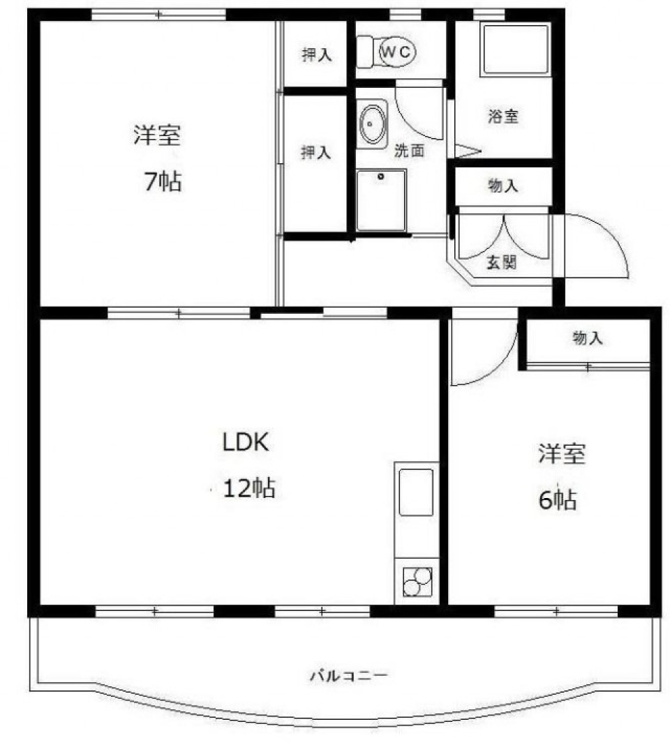 シンプルだからイイ。の間取り図