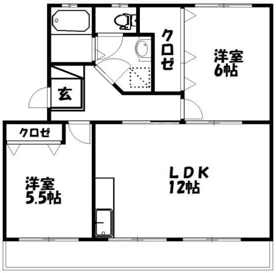 ３D『ダミエ柄』の間取り図