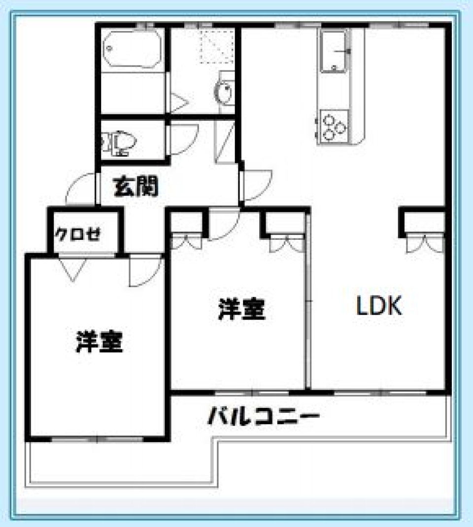 おとぎ話のようなの間取り図