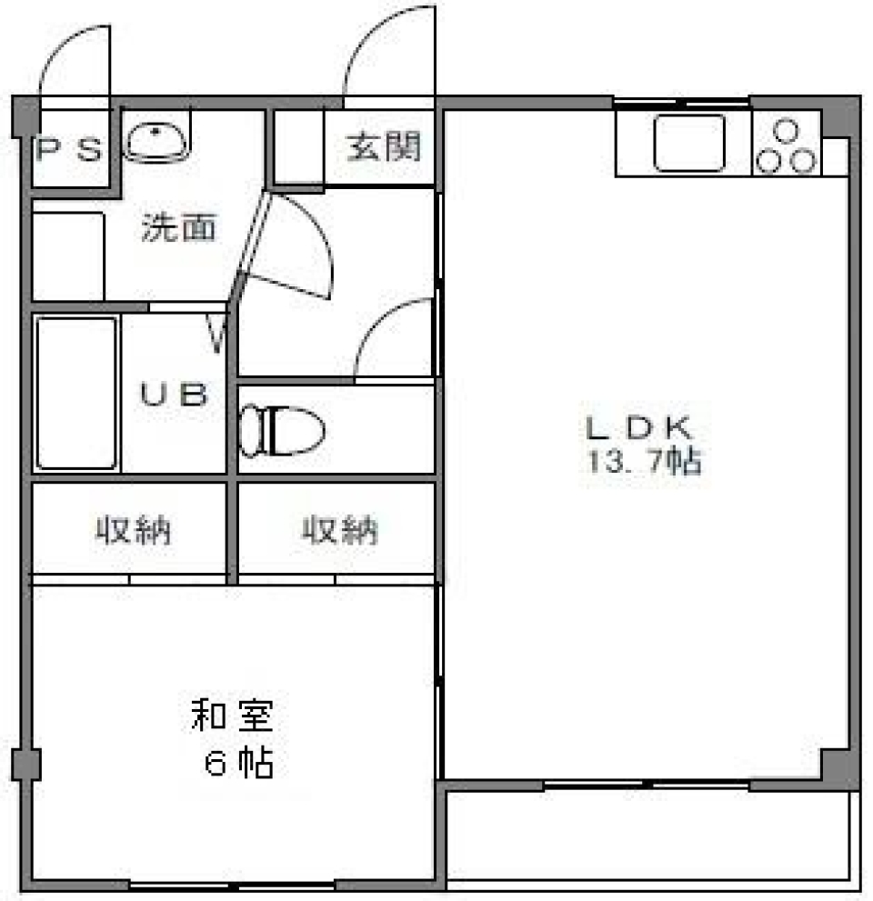 THE TATAMI LIFE。の間取り図