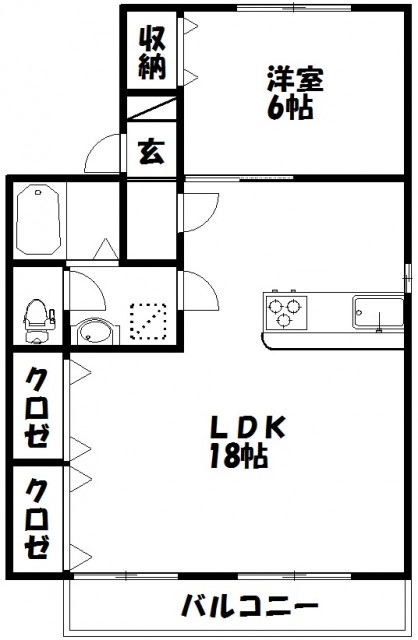 この図面と現状は左右反転しています。