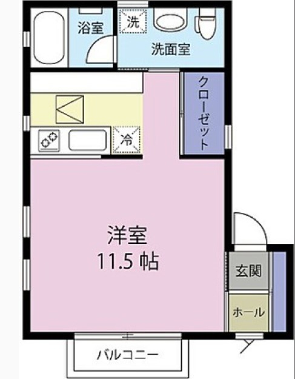 お気に入りスポットの間取り図