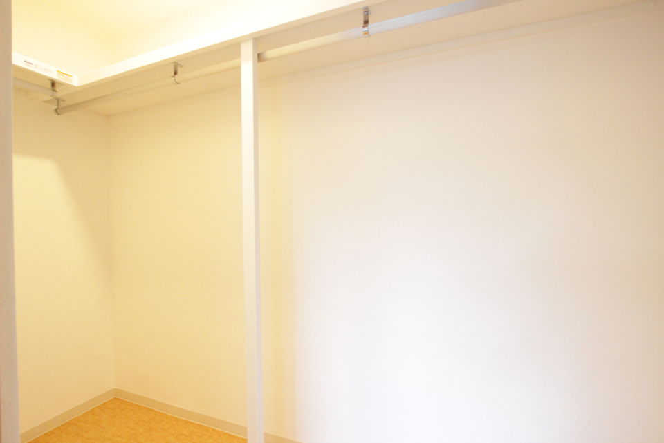 収納は充分です！