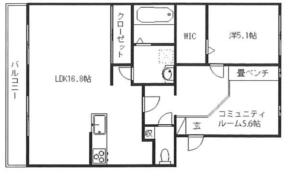 リノベで新たなスタート！の間取り図