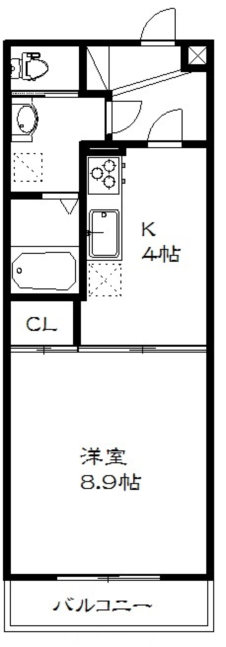 高身長さん、いらっしゃい。の間取り図