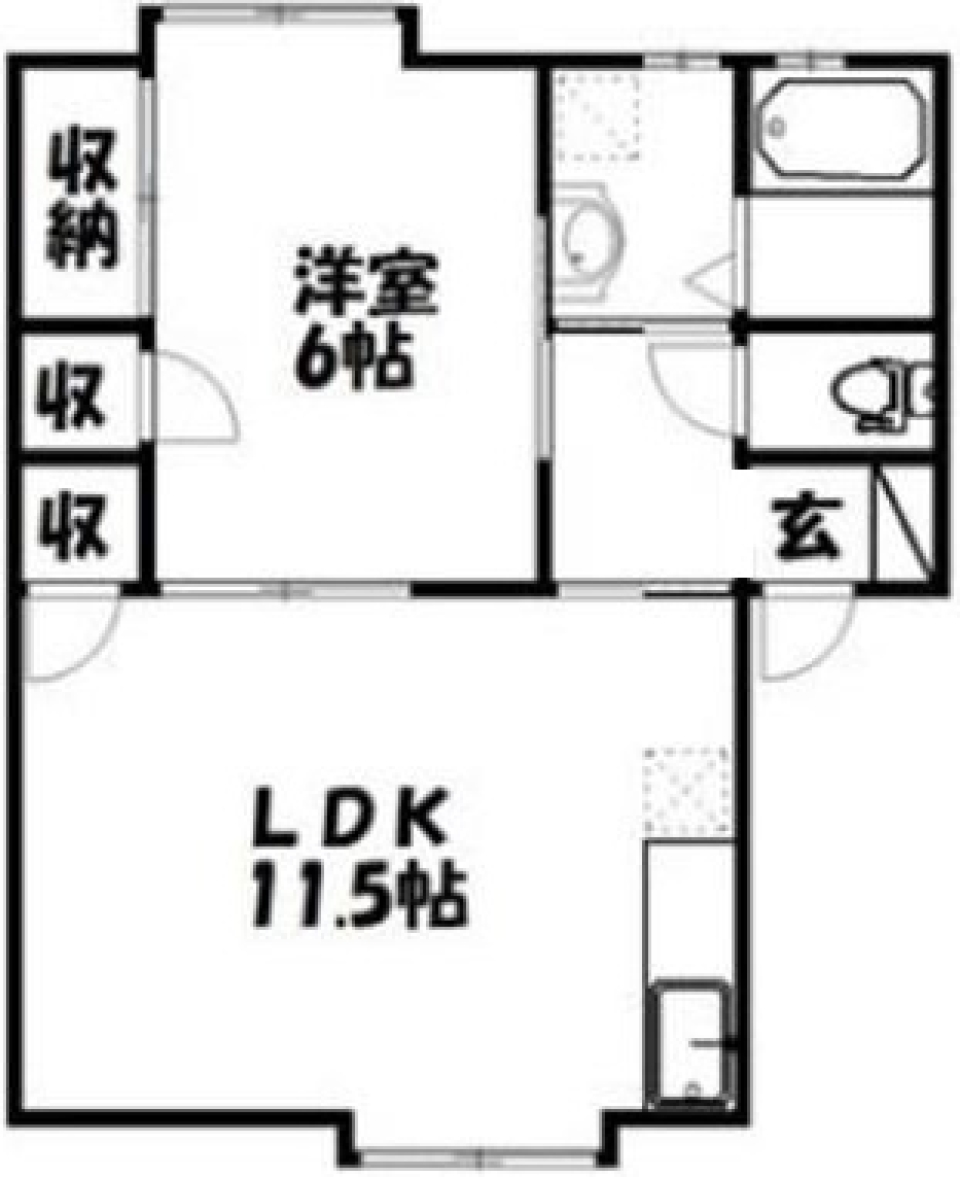 ミッドセンチュリーの風が吹くの間取り図