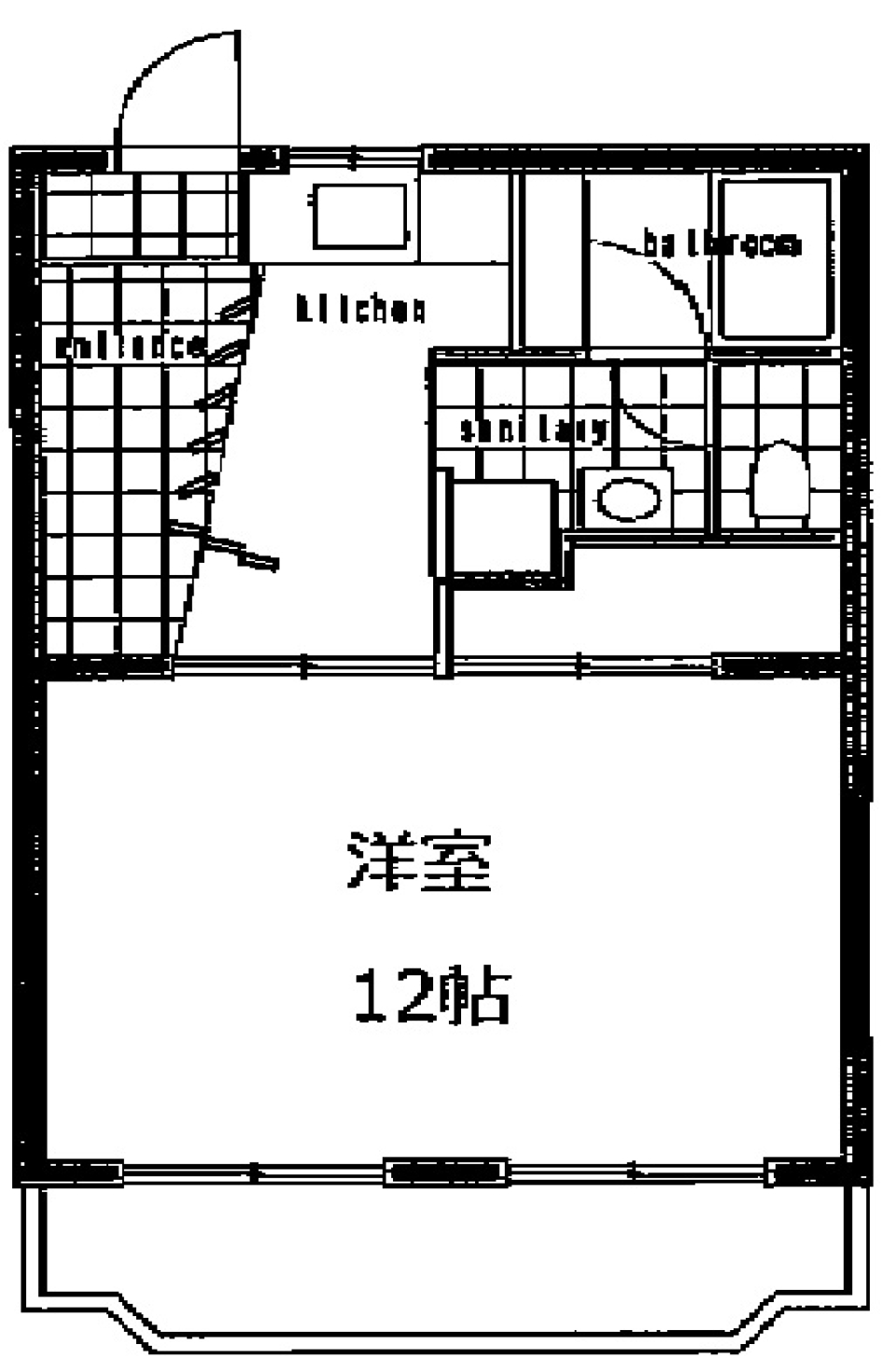 Slit STYLEの間取り図