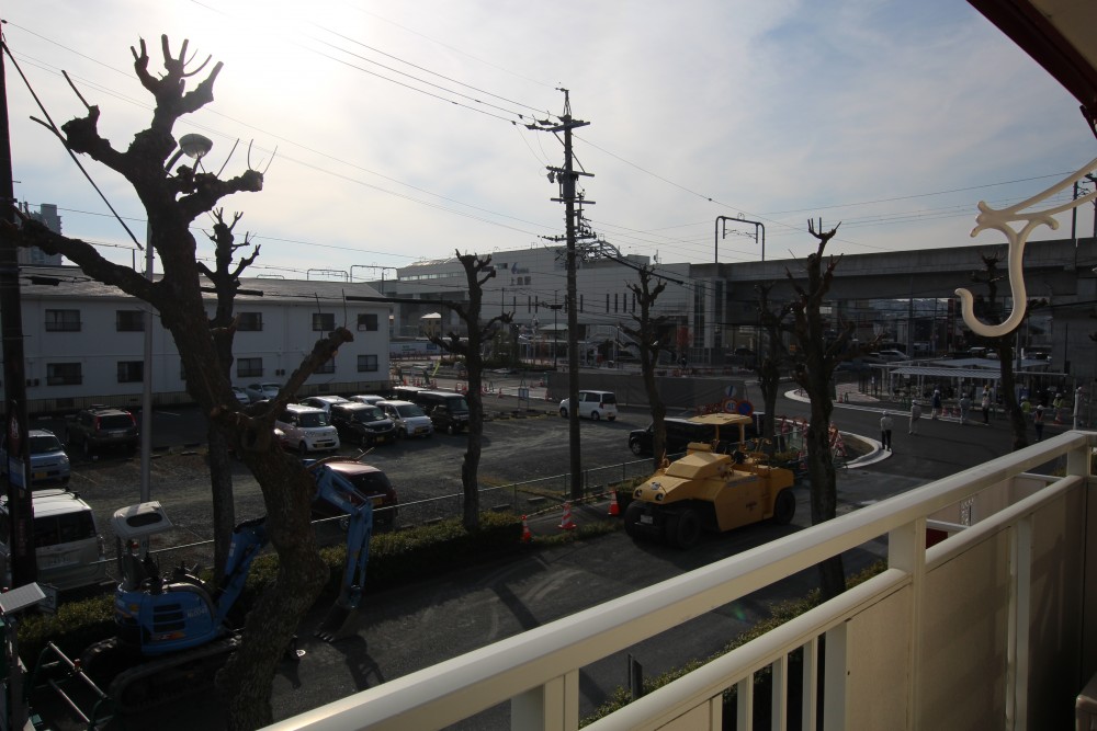 遠鉄上島駅は目の前の立地。