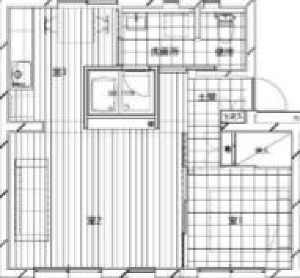 ＼　土間　／の間取り図