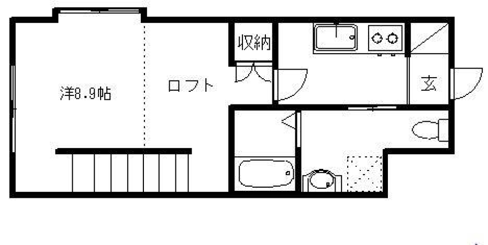 【ペット可】KAMOEキャッスル＆ログハウスの間取り図