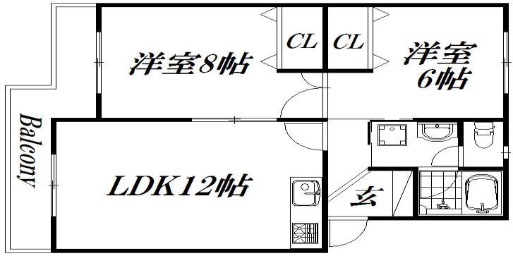 使いやすい間取り。