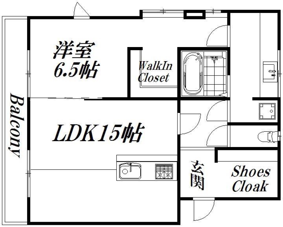 さわやかに感ず太陽のひかり。の間取り図