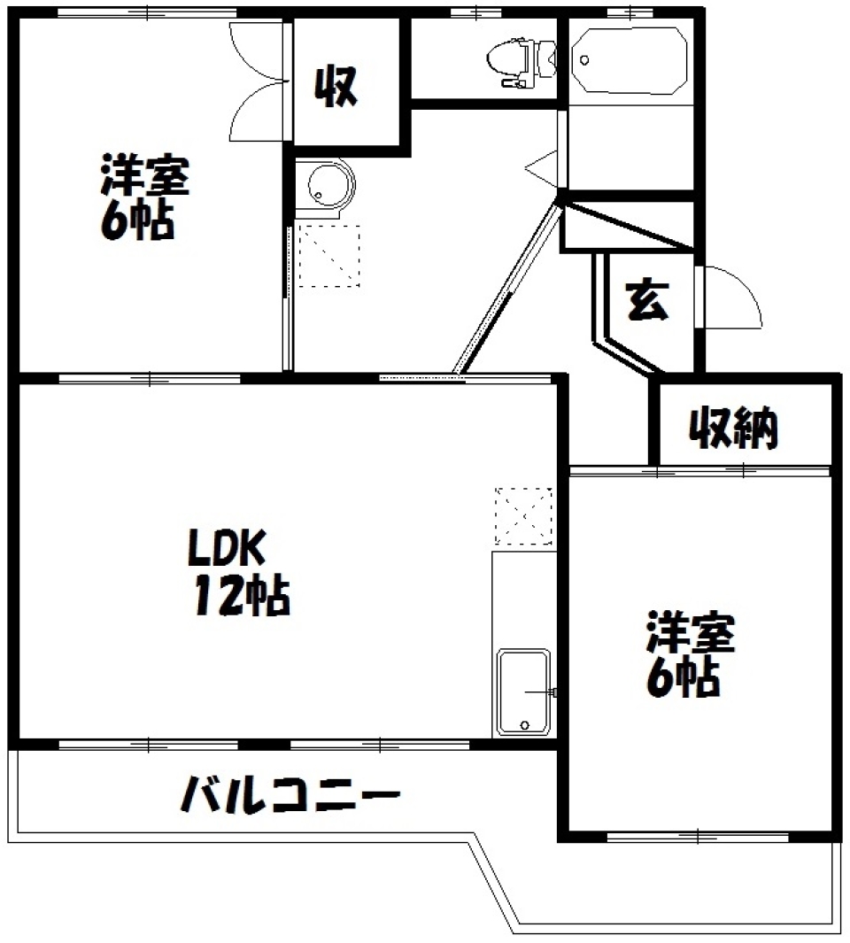 グリーンだよ！！の間取り図