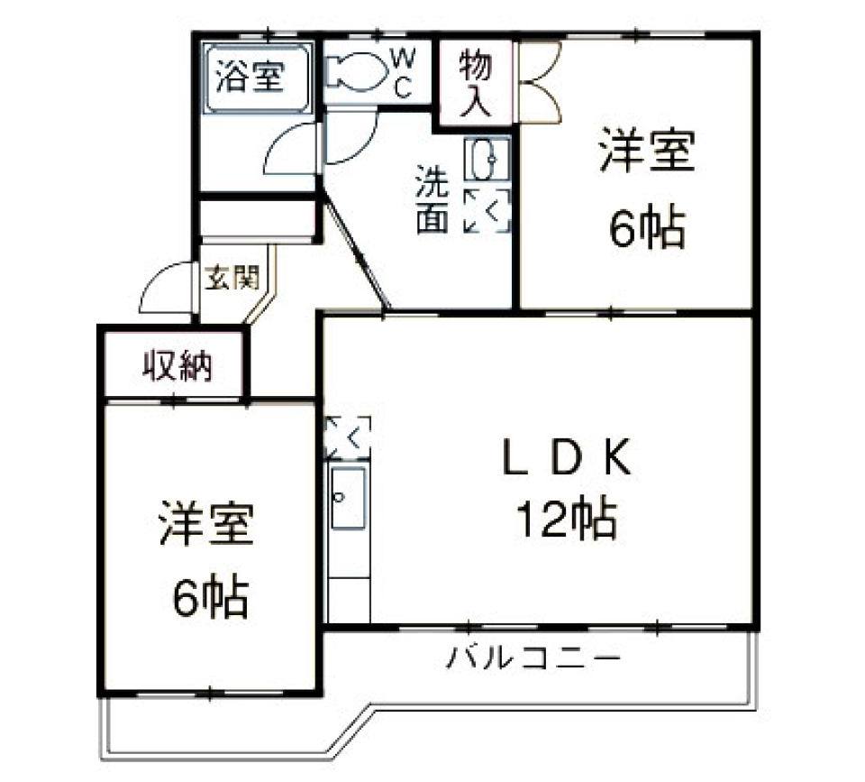 リノベのオモシロさここにあり！の間取り図