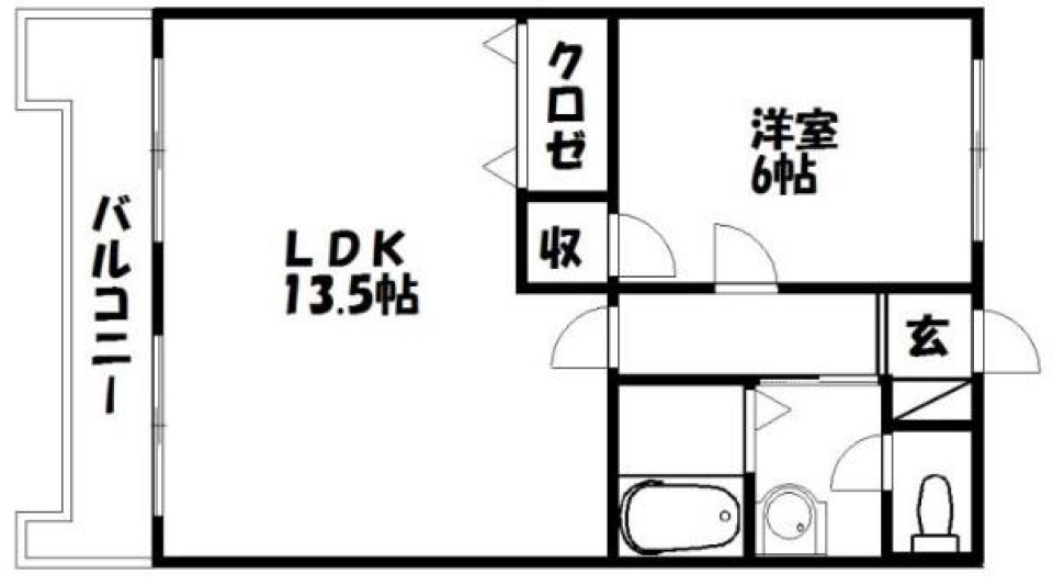 Slow Life Asabaの間取り図