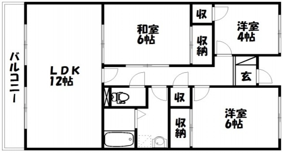 家族の笑顔が生まれるキッチン。の間取り図