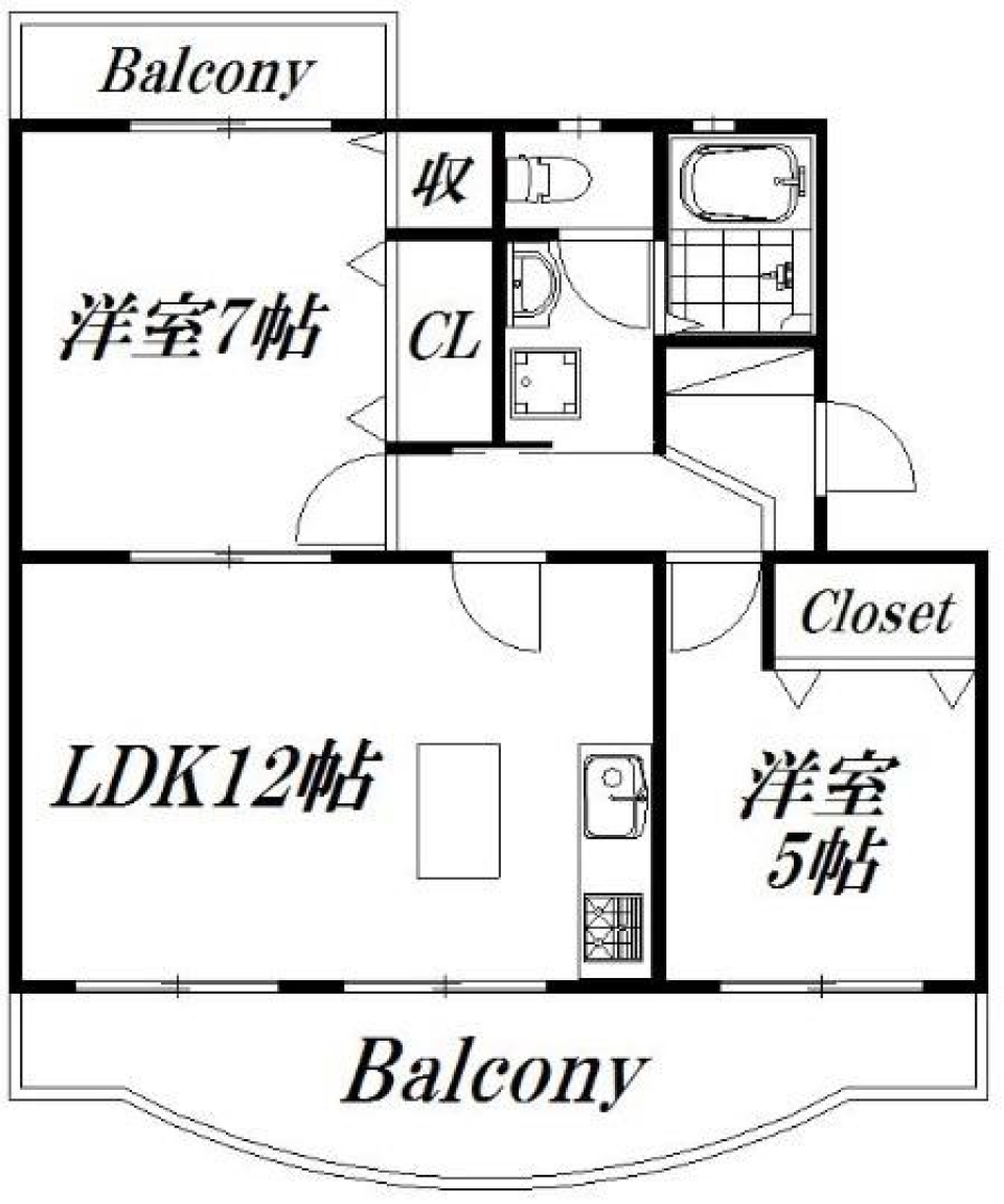 南仏Cute STYLE。の間取り図