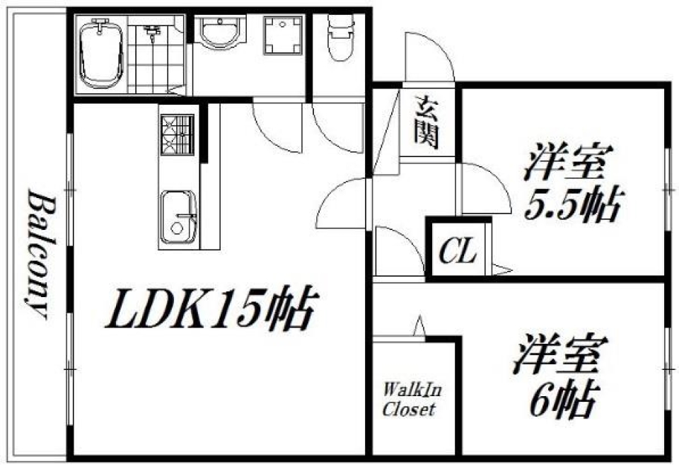 カフェStyleにしCiao！の間取り図