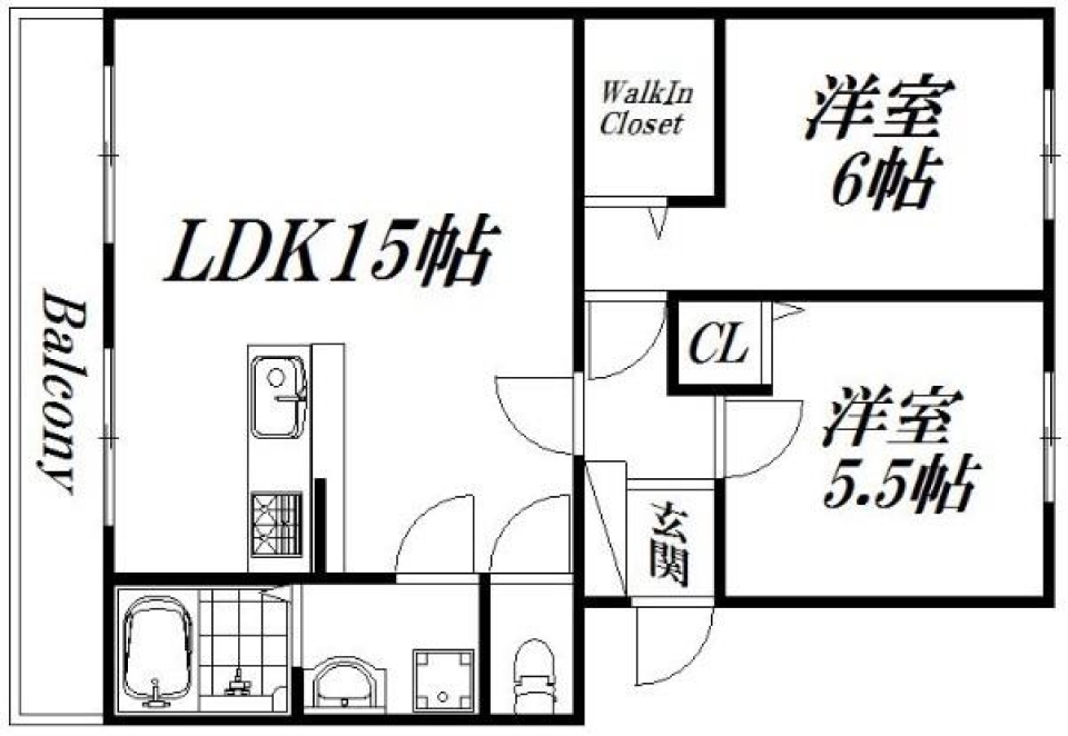 街中でペット飼っCiao！の間取り図