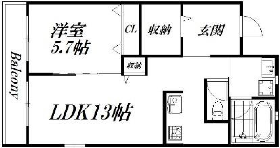 アウトドア派土間 LIFE！。の間取り図