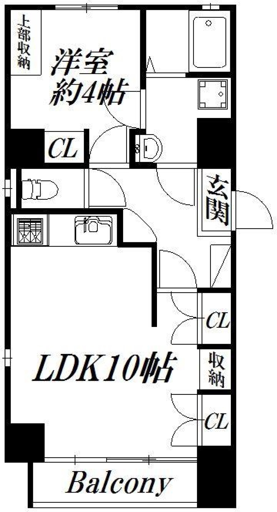 コルクのぬくもり~眺めは我慢の2階~。の間取り図