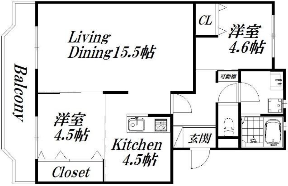 湖西にあった、掘り出し物件。の間取り図