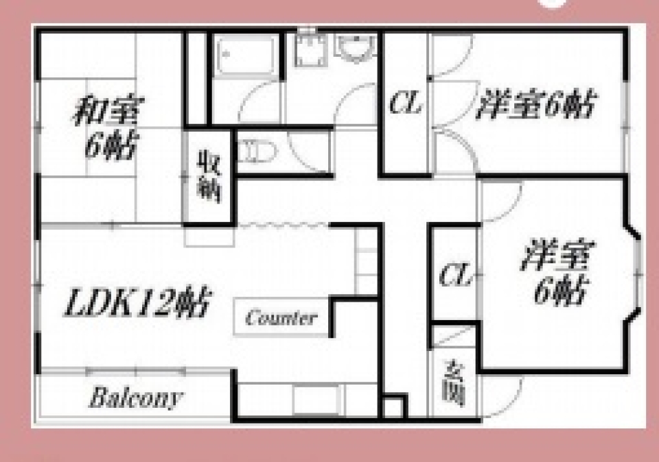 これで私も収納名人の間取り図