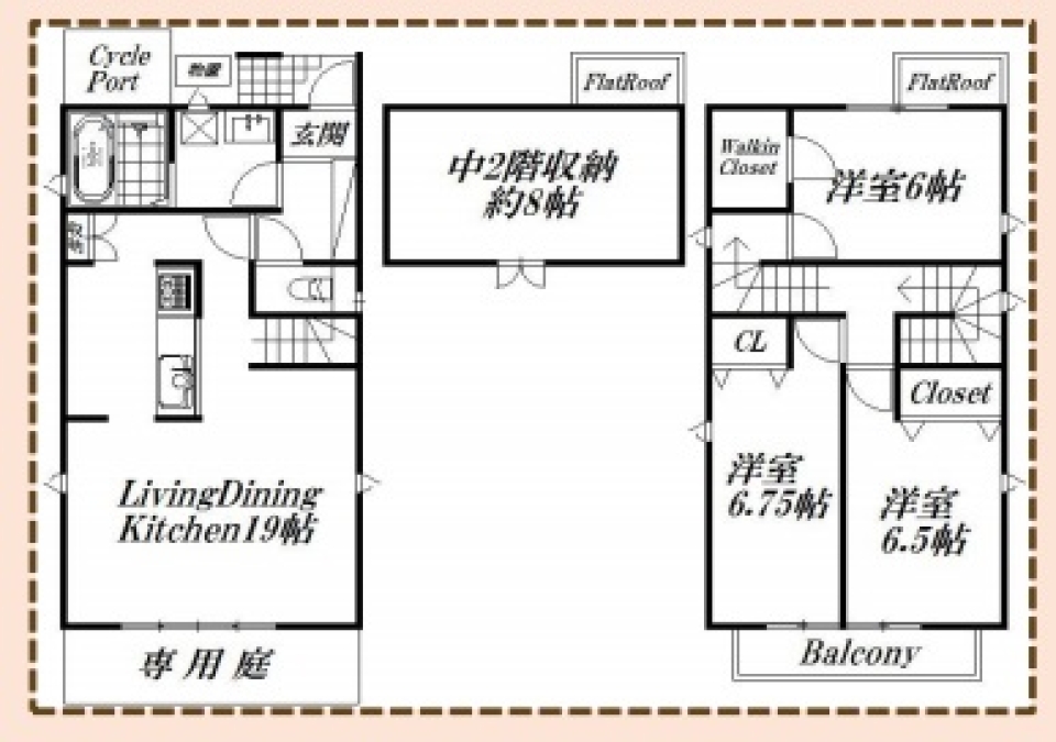 〝蔵〟のある暮らしの間取り図