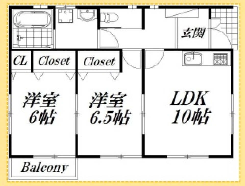 キミとのしあわせな日々をの間取り図