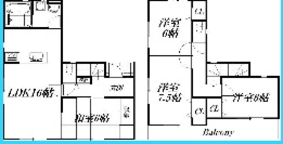 お庭がキャンプ場！（ペット可）の間取り図