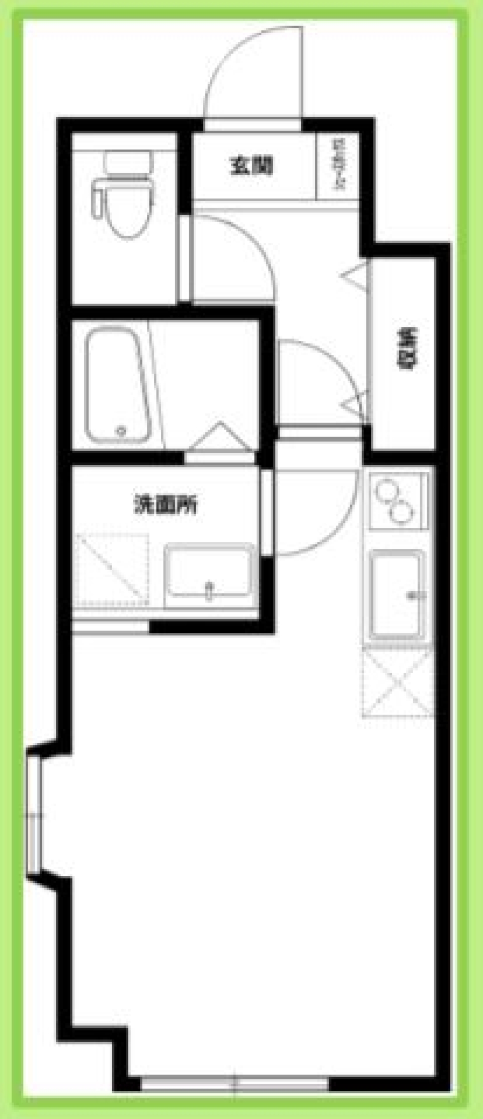 Campus life Starterの間取り図