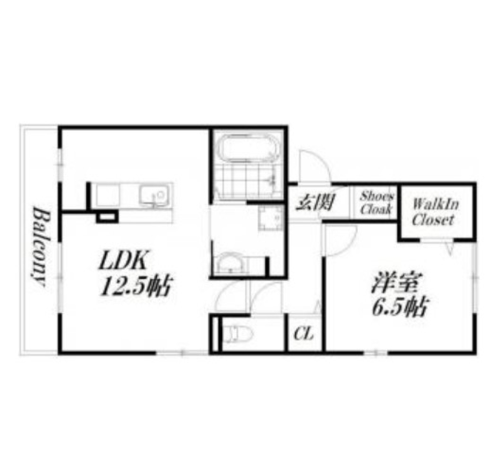 しましまの可愛いおうちで心丈夫な暮らし。の間取り図