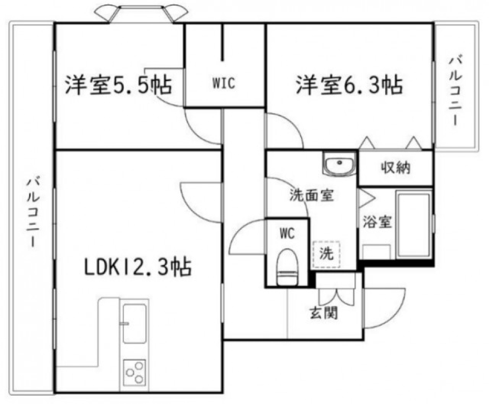 【OPEN】うちカフェの間取り図