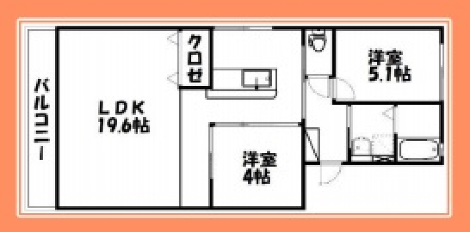 土間のある暮らしの間取り図