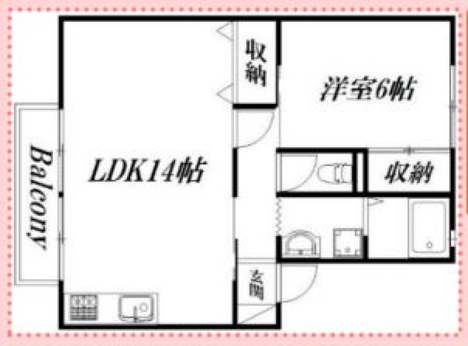 天竜川のそばでハンモックに揺られの間取り図