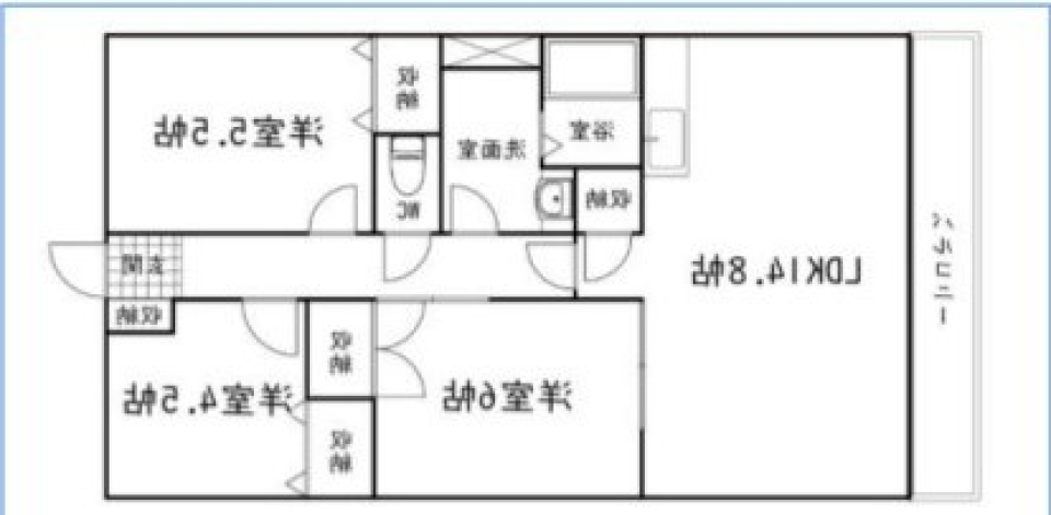 【ペット可】愛ペットといつまでも一緒の間取り図