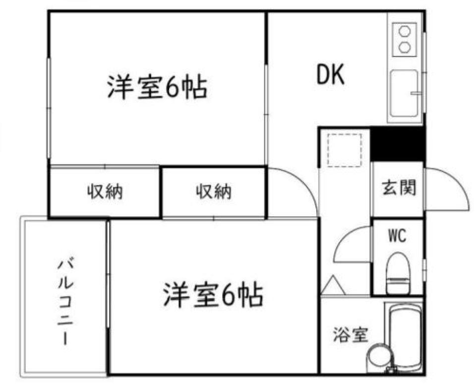 ◆◇ レトロカラフル ◇◆の間取り図