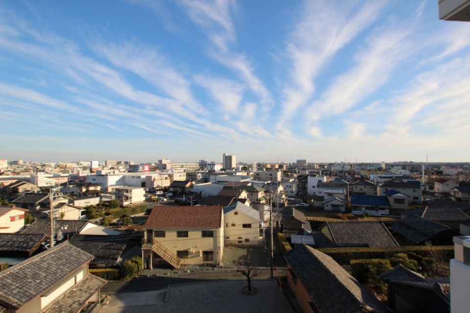 見てください！この広い空！