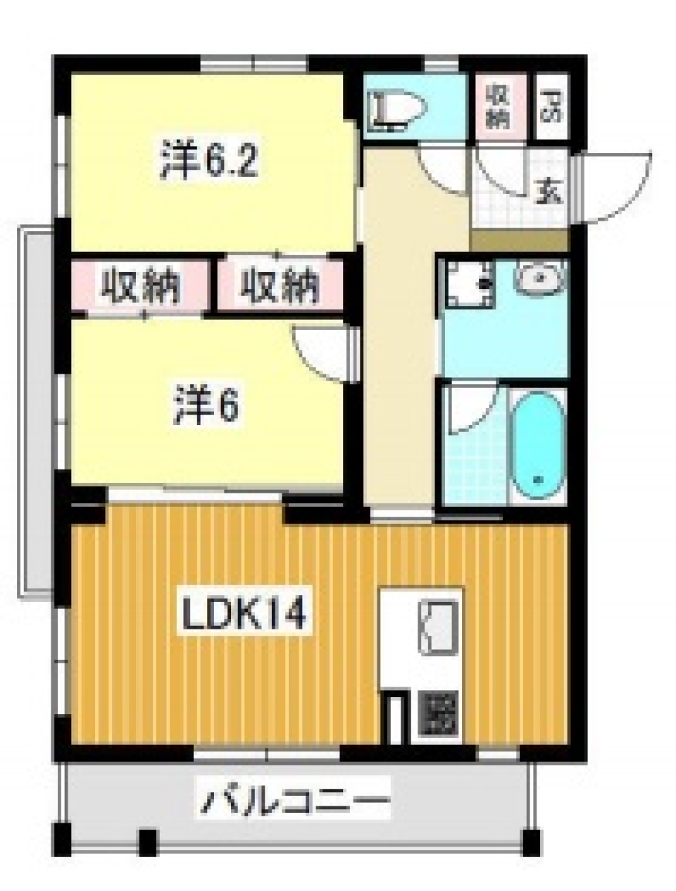 舘山寺街道に住まうの間取り図