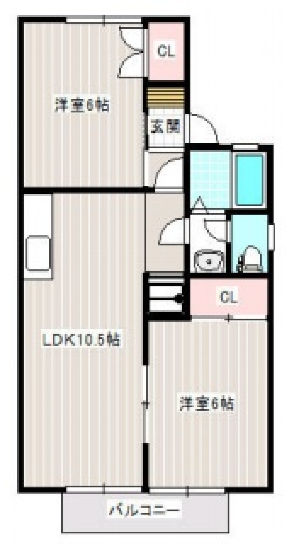 ペットと共に暮らしたいの間取り図