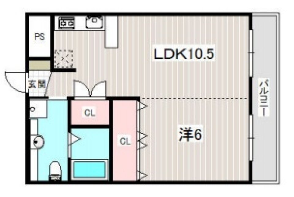 ペットと暮らしたいの間取り図